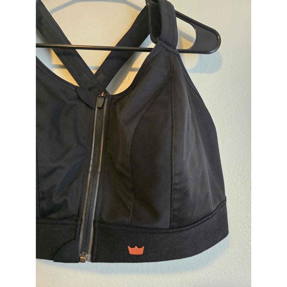 Shefit Black Ultimate Sports Bra Heavy Impact Front Close (4Luxe) - Picture 2 of 6